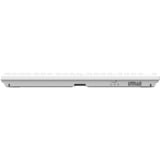 HelloGanss HS108T White RGB mechanisch toetsenbord Wit, US lay-out (QWERTY), Gateron Yellow, 100%, RGB leds, PBT Doubleshot keycaps, hot swap, 2,4 GHz / Bluetooth / USB-C