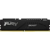 Kingston FURY 16 GB DDR5-6000 Kit werkgeheugen Zwart, KF560C36BBEK2-16, Beast, EXPO