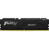 Kingston FURY Beast 16 GB DDR5-6000 (2x 8 GB) werkgeheugen Zwart, KF560C36BBEK2-16, EXPO