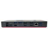 Lenovo Thunderbolt 3 Dock Gen 2 Refurbished dockingstation Zwart, HDMI, DisplayPort, USB, Thunderbolt 3
