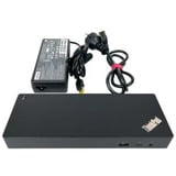 Lenovo Thunderbolt 3 Dock Gen 2 Refurbished dockingstation Zwart, HDMI, DisplayPort, USB, Thunderbolt 3