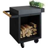 OFYR Mise en Place Table Black 65 PRO Donker Grijs Keramiek tafel Zwart/donkergrijs