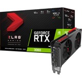PNY GeForce RTX 3060 XLR8 Gaming REVEL EPIC-X RGB Dual Fan Edition LHR grafische kaart LHR, 1x HDMI, 3x DisplayPort