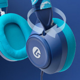 PowerA LucidSound LS10X Gen 2 bedrade gamingheadset voor Xbox Series X|S - Watergolf over-ear gaming headset Azuurblauw/lichtblauw, Xbox Series X|S, Xbox One, Pc