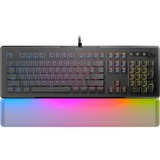 Roccat Vulcan II MAX, gaming toetsenbord Zwart, US lay-out, Roccat Titan II Optical Red, RGB leds