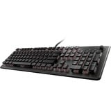 Roccat Vulcan II MAX, gaming toetsenbord Zwart, US lay-out, Roccat Titan II Optical Red, RGB leds