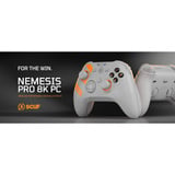 SCUF Nemesis Pro 8K PC draadloze performance-controller Wit, 8K, 2,4 GHz / USB, Pc