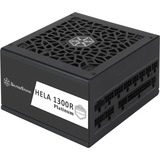 SilverStone HELA 1300R Platinum, 1300W voeding  Zwart, 9x PCIe, kabelmanagement