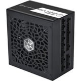 SilverStone HELA 1300R Platinum, 1300W voeding  Zwart, 9x PCIe, kabelmanagement