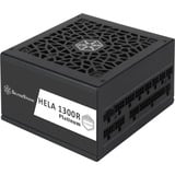 SilverStone HELA 1300R Platinum, modulaire 1300 watt voeding  Zwart, 8x PCIe