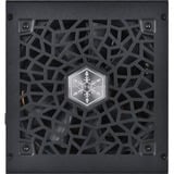 SilverStone HELA 1300R Platinum, modulaire 1300 watt voeding  Zwart, 8x PCIe