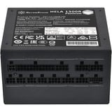 SilverStone HELA 1300R Platinum, modulaire 1300 watt voeding  Zwart, 8x PCIe