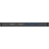 Sitecom 6 in 2 MacBook Multiport Hub dockingstation Grijs, USB-C, HDMI, USB-A