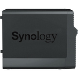 Synology Synology DS423 incl. 4x WD Red Plus 4 TB harde schijf nas Zwart, 2x RJ-45, 2x USB-A 3.2 (5 Gbit/s)