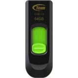 Team Group C145 64 GB usb-stick Zwart/groen, USB-A 3.2 Gen 1