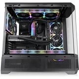 Thermaltake View 600 TG big tower behuizing Zwart | 2x USB-A | 1x USB-C | Tempered Glass