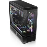 Thermaltake View 600 TG big tower behuizing Zwart | 2x USB-A | 1x USB-C | Tempered Glass