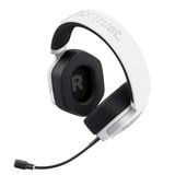 Trust GXT 493W Carus Draadloze  over-ear gaming headset Wit, 2.4GHz | Bluetooth | Audio (3.5mm)