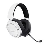 Trust GXT 493W Carus Draadloze headset over-ear gaming headset Wit, 2.4GHz, Bluetooth, Audio (3.5mm)