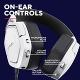 Trust GXT 493W Carus Draadloze headset over-ear gaming headset Wit, 2.4GHz, Bluetooth, Audio (3.5mm)