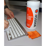 Whoosh! Screen Shine Wipes (90 stuks) reinigingsdoek Wit/oranje