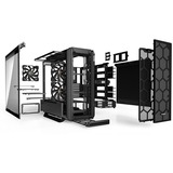 be quiet! SILENT BASE 802 Window Tower-behuizing Zwart | 2x USB-A 3.2 (5 Gbit/s) | USB-C 3.2 (10 Gbit/s) | 2x Audio | Window-kit