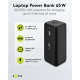 goobay Laptop powerbank Zwart, 20,000 mAh, Power Delivery