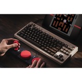 8BitDo Retro Mechanical ISO Keyboard - C64 Edition Beige, UK lay-out (QWERTY), Kailh Box White V2, 80% (TKL)	