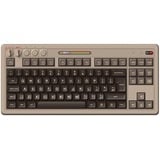 8BitDo Retro Mechanical ISO Keyboard - C64 Edition, gaming toetsenbord Beige/zwart, Britse lay-out, Kailh Box White V2