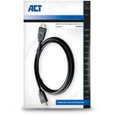 ACT Connectivity 2 meter HDMI 8K Ultra High Speed kabel v2.1 HDMI-A male - HDMI-A male Zwart