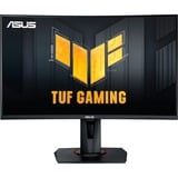 ASUS TUF Gaming VG27VQM 27" Curved monitor Zwart, 2x HDMI, 1x DisplayPort, 2x USB-A 3.2 (5 Gbit/s), 240 Hz