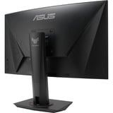 ASUS TUF Gaming VG27VQM 27" curved monitor Zwart, 2x HDMI, 1x DisplayPort, 2x USB-A 3.2 (5 Gbit/s), 240 Hz