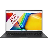 ASUS VivoBook 17X M3704YA-AU075W 17.3" laptop Zwart | Ryzen 5 7530U | Radeon Graphics | 16 GB | 512 GB SSD