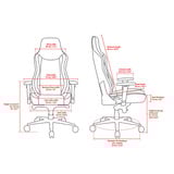 Arozzi Vernazza SoftPU - Brown gamestoel Bruin