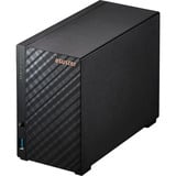Asustor Drivestor 2 Gen2 (AS1202T) incl. 2x Red Plus 4 TB nas Zwart, LAN, USB