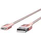 Belkin MIXIT DuraTek Micro-USB/ USB-A kabel, 1,2 meter Roségoud, F2CU051bt04-C00