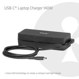 Club 3D USB-C Laptop Charger 140W, 1 meter Zwart