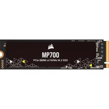 Corsair MP700 2 TB SSD Zwart, PCIe 5.0 x4, NVMe 2.0, M.2 2280