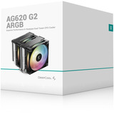 DeepCool AG620 G2 ARGB CPU-koeler Zwart