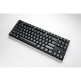 Ducky One 3 Classic TKL RGB mechanisch toetsenbord Zwart, US lay-out (QWERTY), Cherry MX Silent Red, 80% (TKL)	, RGB leds, Double-shot PBT, Hot-swappable, QUACK Mechanics