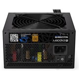 ENDORFY Vero L6 650 watt voeding  Zwart, 1x 12V-2x6, 2x PCIe, 1x 12-Pin High Power GPU, 2x PCIe