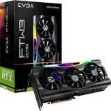 EVGA GeForce RTX 3080 12GB FTW3 ULTRA GAMING grafische kaart LHR, 1x HDMI, 3x DisplayPort