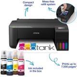 Epson EcoTank ET-1810 A4 Wi-Fi-inkjetprinter met inkttank Zwart, Wi-Fi, inclusief tot 3 jaar inkt