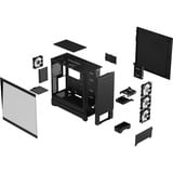 Fractal Design Pop XL Air RGB Black TG Clear Tint big tower behuizing Zwart | 2x USB-A | RGB | Tempered Glass