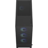 Fractal Design Pop XL Air RGB Black TG Clear Tint big tower behuizing Zwart | 2x USB-A | RGB | Tempered Glass