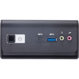 GIGABYTE BRIX GB-BMCE-5105 barebone Zwart | Celeron N5105 | UHD Graphics 605