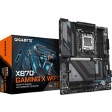 GIGABYTE X870 GAMING X WIFI7 socket AM5 moederbord Zwart/grijs, RAID, 2.5Gb-LAN, WLAN, BT, Sound, ATX
