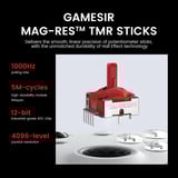 GameSir G7 Pro Tri-Mode - Shadow Ember gamepad Zwart/donkerrood, Xbox Series X|S, Xbox One, pc, Android, Steam