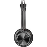 HP Poly Voyager Focus 2 USB-C on-ear headset Incl. USB-C/A Adapter + Oplaadstandaard