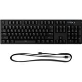 HyperX Alloy Origins, gaming toetsenbord Zwart, US lay-out, HyperX Blue, RGB led